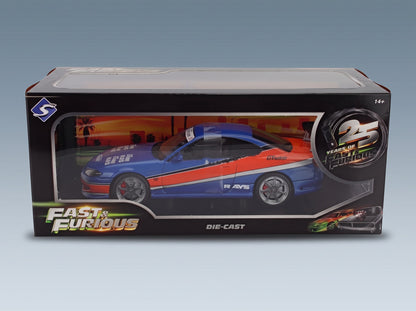 Nissan Han's Silvia S15 Spec-S Fast & Furious III Tokyo Drift 1999 Solido 1:18 scale model - original packaging