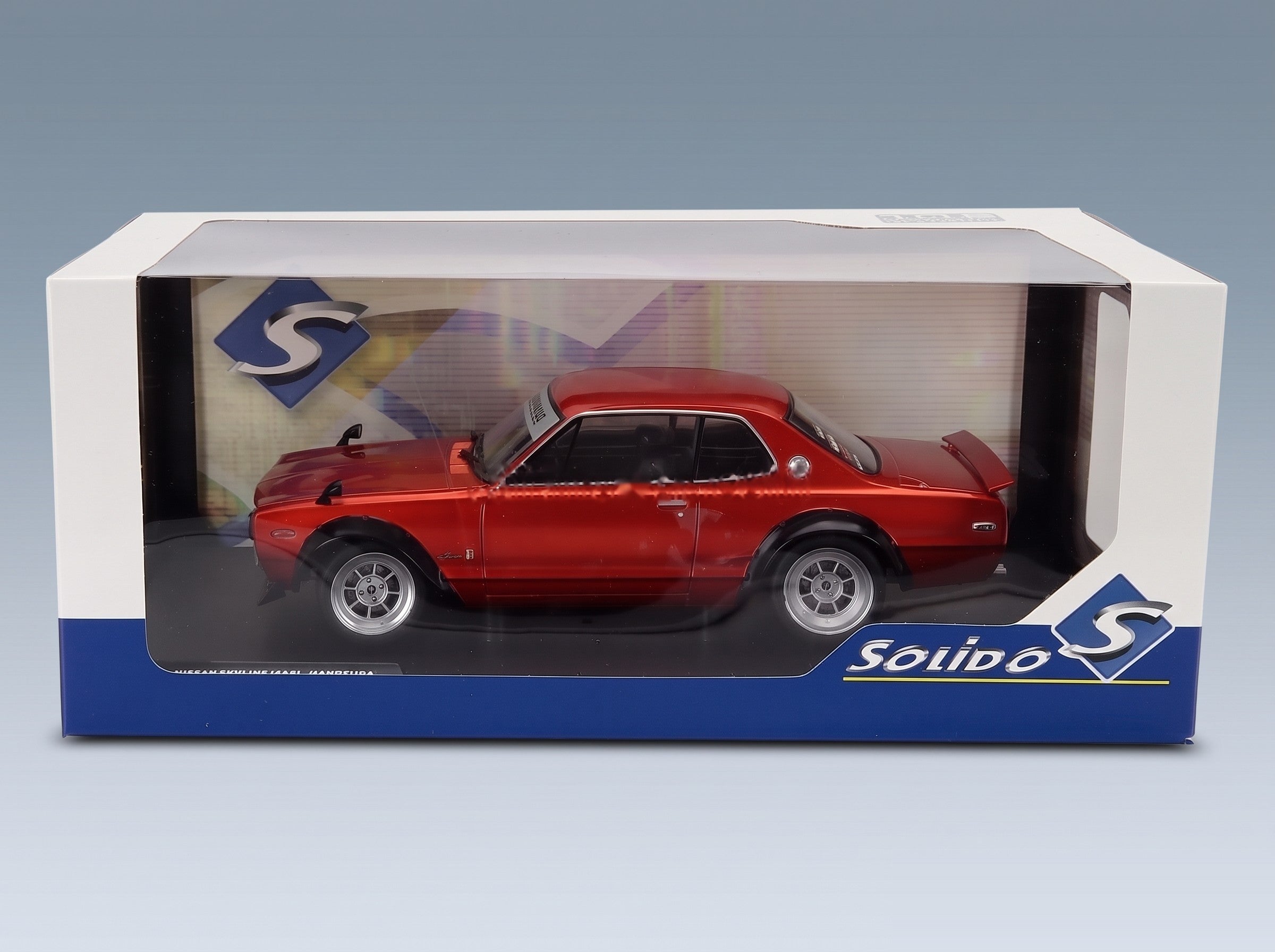 Nissan Skyline C10 Hakosuka Works 1970 Copper Metallic Solido 1:18 scale model - original packaging