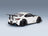 Toyota GR86 LBWK Body Kit Coupé 2024 White Pearl Black Solido 1:18 scale model - rear three-quarter view