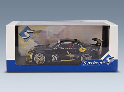 Toyota GR86 LBWK Body Kit No. 24 Coupé 2024 Black Gold Solido 1:18 - original packaging