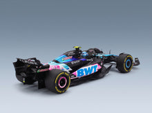 Alpine F1 A524 BWT Alpine F1 Team No. 10 Pierre Gasly Monaco GP 2024 Solido 1:18 scale model - rear three-quarter view
