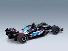 Alpine F1 A524 BWT Alpine F1 Team No. 10 Pierre Gasly Brazilian GP 2024 Solido 1:18 scale model - rear three-quarter view