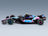 Alpine F1 A524 BWT Alpine F1 Team No. 10 Pierre Gasly Brazilian GP 2024 Solido 1:18 scale model - side view