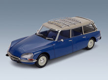 Citroën ID19 Break SW Station Wagon 1967 Danube Blue White Norev 1:18 - front three-quarter view