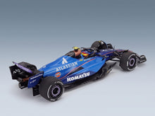 Williams FW47 Team Williams Atlassian Racing No. 55 Carlos Sainz 3rd Azerbaijan GP 2025 Solido 1:18 scale model - rear three-quarter view