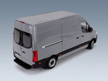 Mercedes-Benz Sprinter Van Transporter 2018 Grey Norev 1:18 scale model - rear three-quarter view