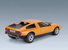 Mercedes-Benz C111-II 1970 Orange Norev 1:18 scale model - rear three-quarter view