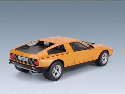 Mercedes-Benz C111-II 1970 Orange Norev 1:18 scale model - rear three-quarter view