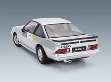 Opel Manta B i240 1985 Silver Norev 1:18 scale model - rear three-quarter view