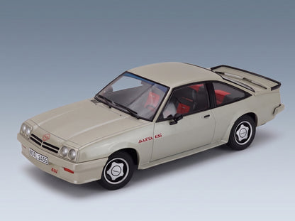 Opel Manta B GSi 1987 Silver Norev 1:18 scale model - front three-quarter view
