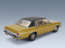 Opel Diplomat V8 1969 Gold Black Norev 1:18 scale model - rear three-quarter view