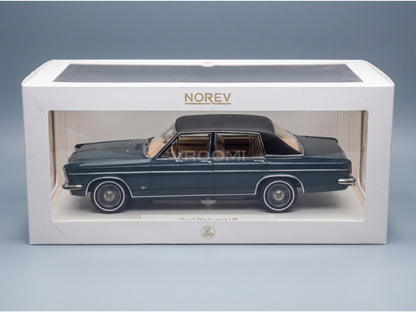 Opel Diplomat V8 1969 Green Norev 1:18 scale model - original packaging