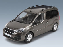 Peugeot Partner 2018 Moka Brown Norev 1:18 - front three-quarter view