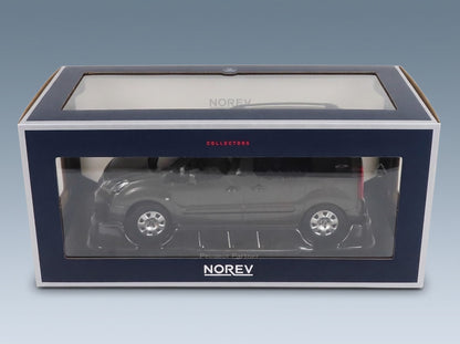 Peugeot Partner 2018 Moka Brown Norev 1:18 scale model - original packaging