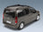 Peugeot Partner 2018 Moka Brown Norev 1:18 scale model - rear three-quarter view