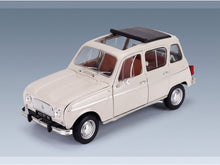 Renault R4 L 1965 Beige Norev 1:18 scale model - front three-quarter view
