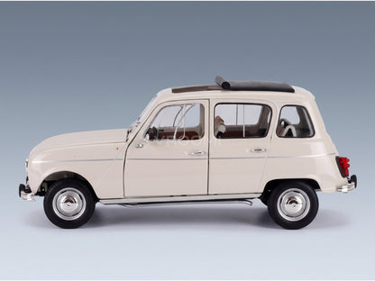 Renault R4 L 1965 Beige Norev 1:18 scale model - side view