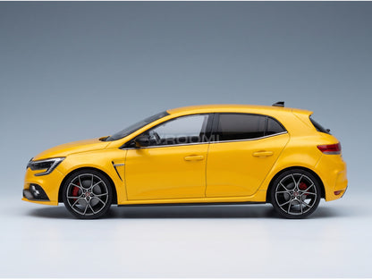 Renault Mégane R.S. Trophy 2022 Yellow Norev 1:18 scale model - side view