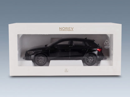 Audi A3 RS3 2025 Black Norev 1:18 scale model - original packaging