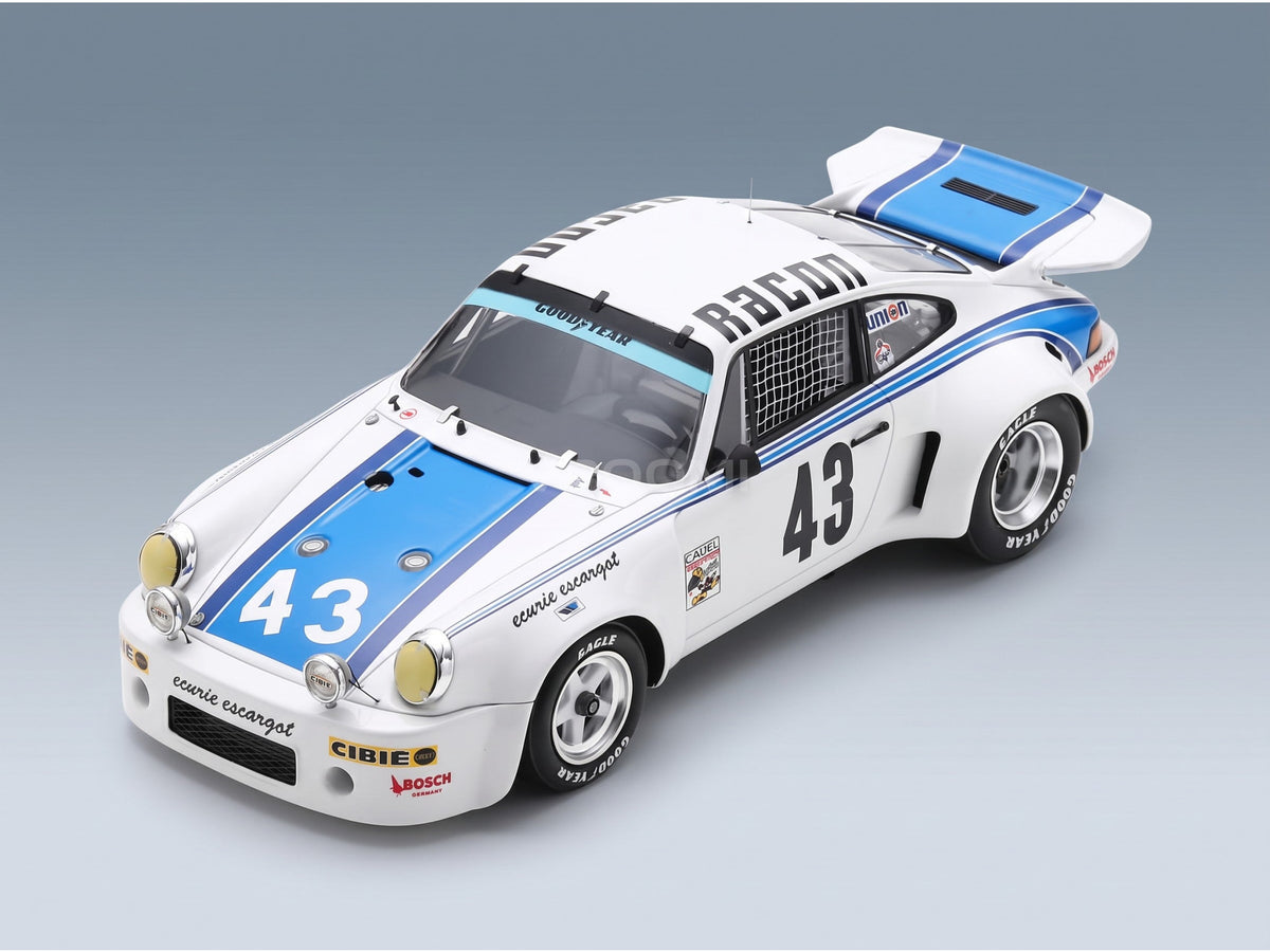 Porsche 911 Carrera RSR Ecurie Escargot No. 43 Haywood Graves Helmick Winner 24h Daytona 1977 Spark Model 1:18 scale model - front three-quarter view