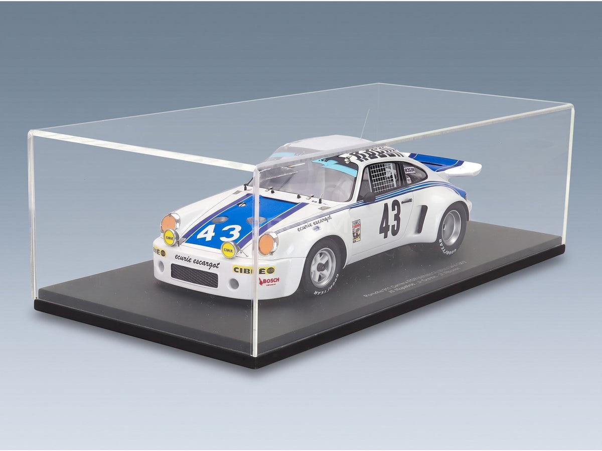 Porsche 911 Carrera RSR Ecurie Escargot No. 43 Haywood Graves Helmick Winner 24h Daytona 1977 Spark Model 1:18 scale model - original packaging