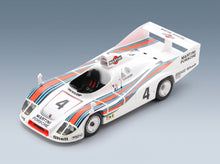 Porsche 936/77 Spyder Martini Racing No. 4 Ickx Barth Haywood Winner 24h Le Mans 1977 Spark Model 1:18 - front three-quarter view