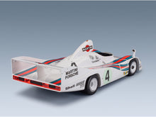 Porsche 936/77 Spyder Martini Racing No. 4 Ickx Barth Haywood Winner 24h Le Mans 1977 Spark Model 1:18 - rear three-quarter view