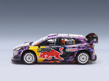 Ford Puma Rally1 M-Sport Ford WRT No. 55 McErlean Treacy Rallye Monte-Carlo 2025 IXO Models 1:18 scale model - side view