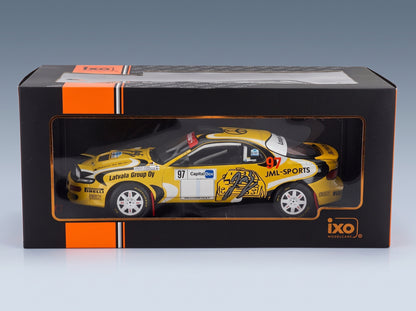 Toyota Celica GT-Four ST185 No. 97 Latvala Hänninen Rally Arctic Lapland 2024 IXO Models 1:18 scale model - original packaging