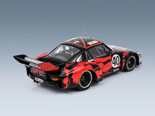 Porsche 935 2.9L F6 Turbo JMS Racing No. 40 Ballot-Léna Gregg 3rd 24h Le Mans 1977 Spark Model 1:18 - rear three-quarter view