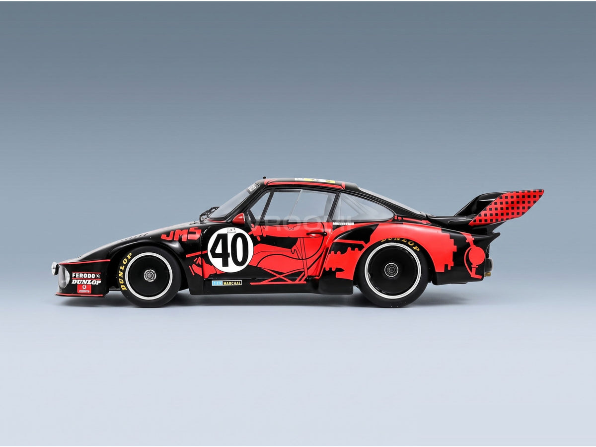 Porsche 935 2.9L F6 Turbo JMS Racing No. 40 Ballot-Léna Gregg 3rd 24h Le Mans 1977 Spark Model 1:18 scale model - side view