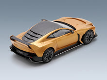 Aston Martin Valiant 2024 Auric Gold Metallic Spark Model 1:18 - rear three-quarter view