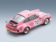 PORSCHE - 911 934 3.0L TURBO TEAM PERRIER N 70 24h LE MANS 1981 THIERRY PERRIER - VALENTIN BERTAPELLE - BERNARD SALAM - PINK - rear three-quarter view
