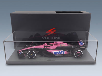 Alpine A523 BWT Alpine F1 Team No. 31 Esteban Ocon Season 2023 Spark Model 1:18 scale model - original packaging