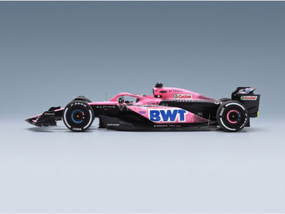 Alpine A523 BWT Alpine F1 Team No. 31 Esteban Ocon Season 2023 Spark Model 1:18 scale model - side view