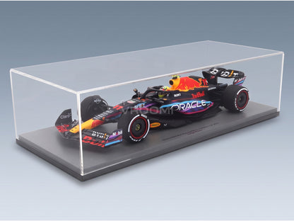 Red Bull RB19 Oracle Red Bull Racing No. 11 2nd Miami GP Sergio Perez 2023 Spark Model 1:18 scale model - original packaging