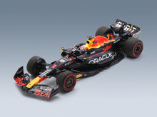RED BULL | F1  RB19 TEAM ORACLE RED BULL RACING N 1 WORLD CHAMPION (40th CAREER VICTORY) WINNER SPAIN GP 2023 MAX VERSTAPPEN - front three-quarter view