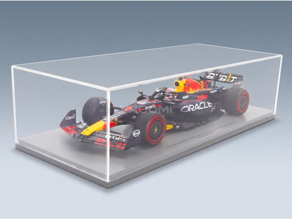 Red Bull RB19 Oracle Red Bull Racing No. 1 Max Verstappen Winner Spain GP 2023 Spark Model 1:18 scale model - original packaging
