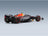 Red Bull RB19 Oracle Red Bull Racing No. 1 Max Verstappen Winner Spain GP 2023 Spark Model 1:18 scale model - rear three-quarter view