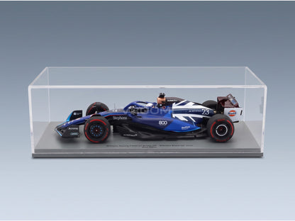 Williams FW45 Team Williams Racing No. 23 Alexander Albon 800th GP British GP 2023 Spark Model 1:18 scale model - original packaging