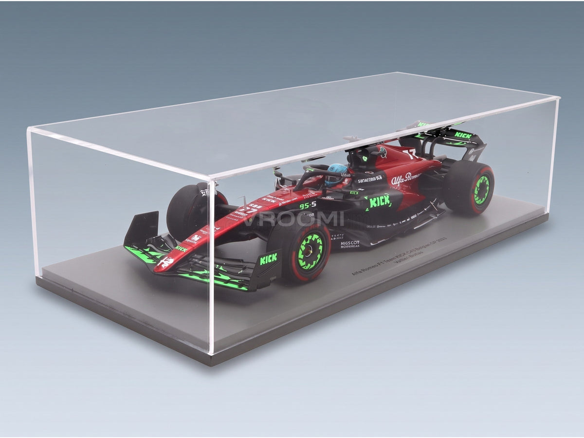 Alfa Romeo F1 C43 Team Orlen No. 77 Valtteri Bottas Belgium GP 2023 Spark Model 1:18 scale model - original packaging