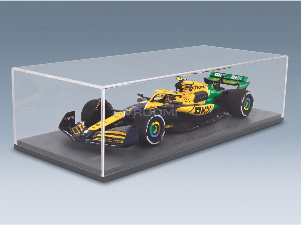 McLaren F1 MCL38 McLaren No. 4 Lando Norris 4th Monaco GP 2024 Spark Model 1:18 scale model - original packaging