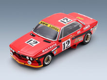 BMW - 3.0 CSL TEAM LUIGI RACING N 12 WINNER 24h SPA 1974 ALAIN PELTIER - PIERRE DIEUDONNE - JEAN XHENCEVAL - RED - front three-quarter view