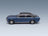 Ford Granada Coupé 1972 Blue Black Schuco 1:18 scale model - side view