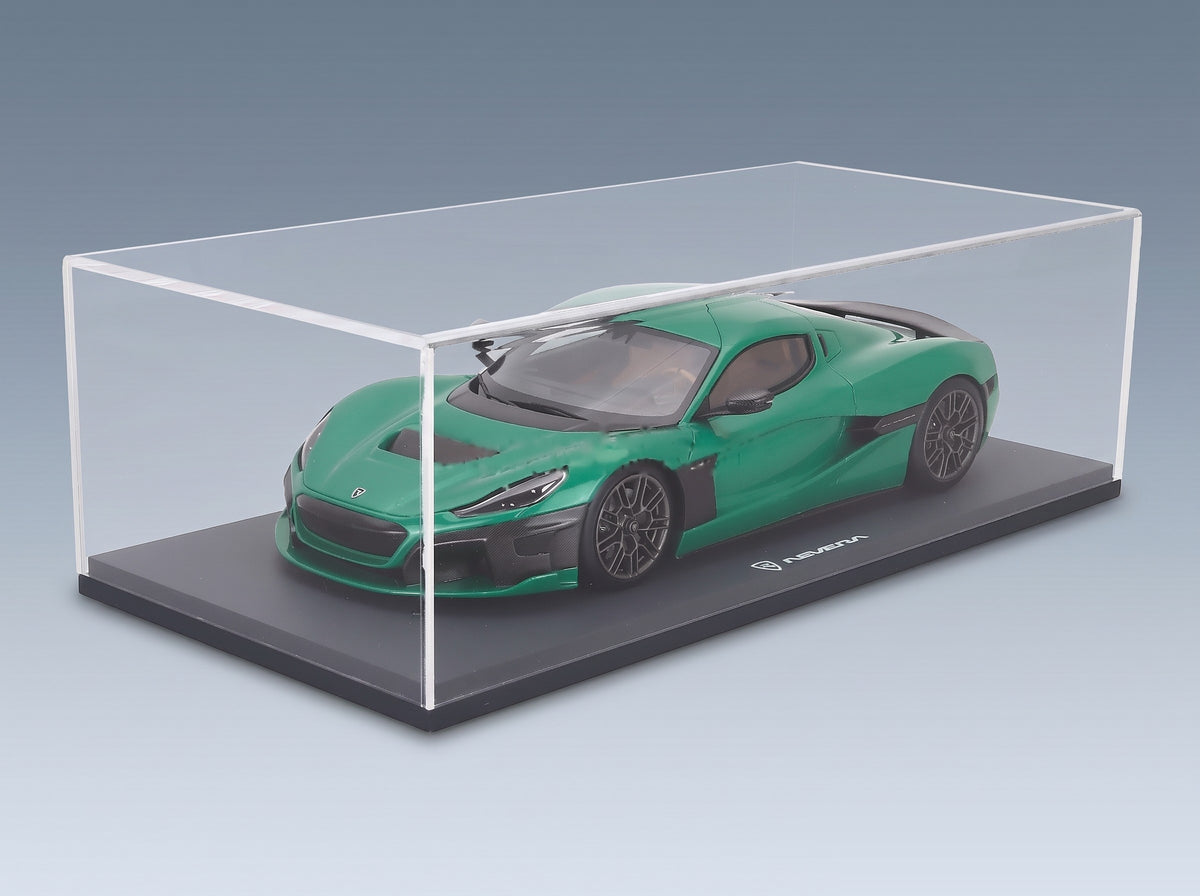 Rimac Nevera 2022 Green Schuco 1:18 scale model - original packaging