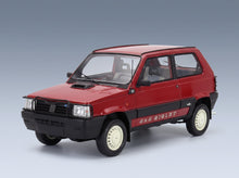 Fiat Panda 4x4 1989 Red Schuco 1:18 scale model - front three-quarter view