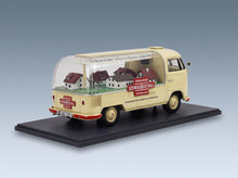 Volkswagen T1a Pick-Up Bauspar-Kasse Schwäbisch Hall 1962 Cream Schuco 1:18 scale model - rear three-quarter view