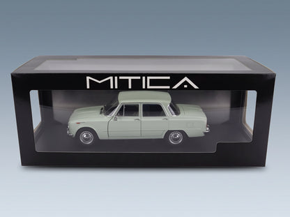 Alfa Romeo Giulia 1.6 Ti 1962 Acqua di Fonte Very Light Green Mitica 1:18 scale model - original packaging