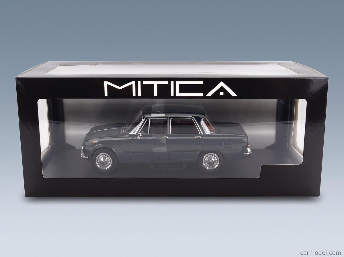 Alfa Romeo Giulia 1.6 Ti 1962 Grigio Grafite Mitica 1:18 scale model - original packaging