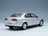 Alfa Romeo 166 2.0 V6 TB 1998 Silver Black Interior Mitica 1:18 scale model - rear three-quarter view